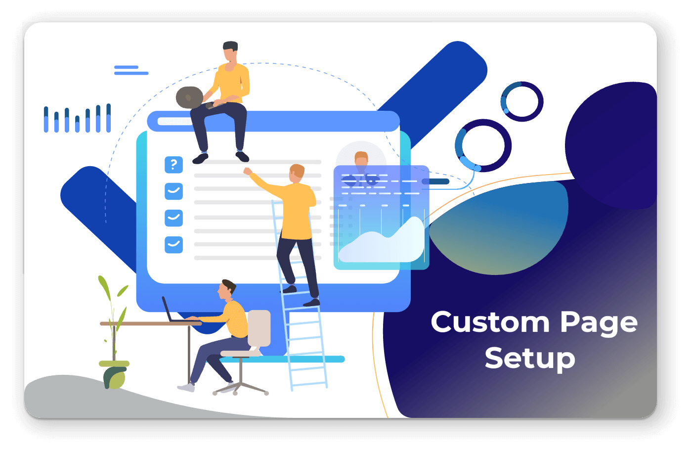 Customize your user app with flexible page settings to create a tailored experience.