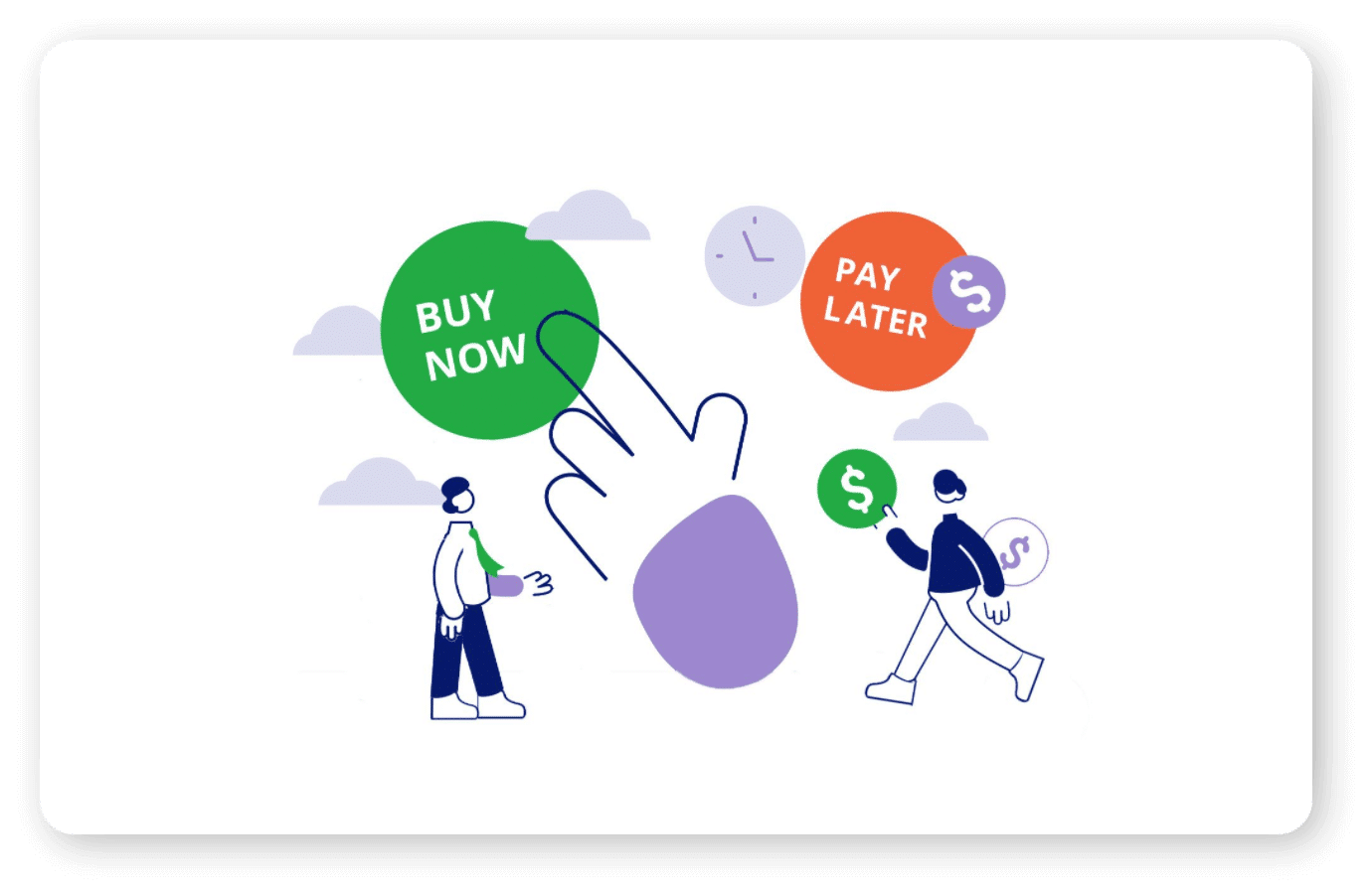 Offer a 'Pay Later' feature for flexible purchasing, allowing customers to buy now and pay later.