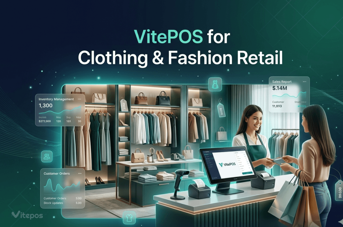 VitePOS for Clothing & Fashion Retail